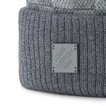 Louis Vuitton - Bonnet Néo Petit Damier Gris Clair