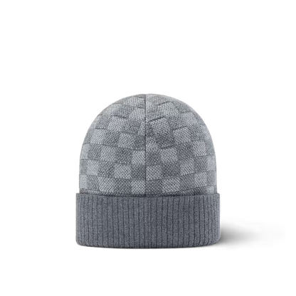 Louis Vuitton - Bonnet Néo Petit Damier Gris Clair