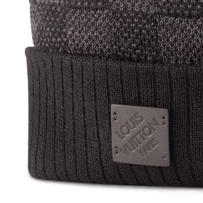 Louis Vuitton - Bonnet Néo Petit Damier Anthracite