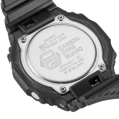 Casio G-Shock GA-2100 - Noir cadran multicolore